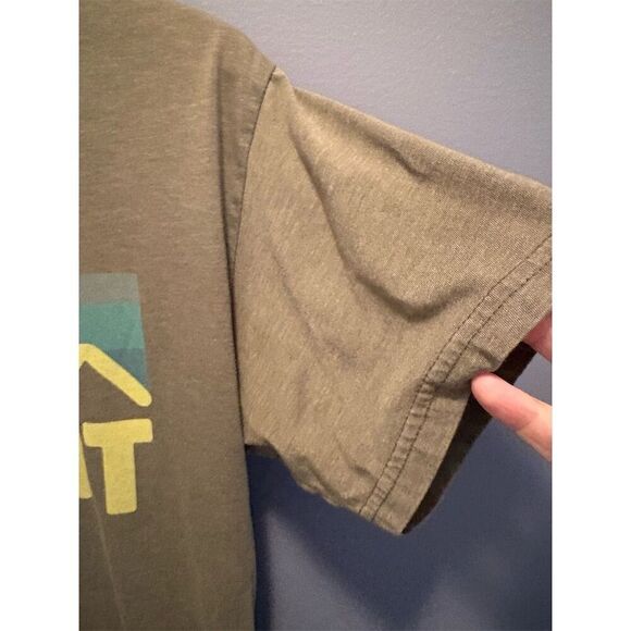 *3/$15 Marmot Men's Graphic Tee Shirt Green Short Sleeve Size L Casual - Picture 3 of 6